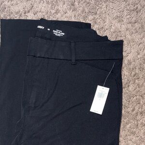 Old Navy Black Pixie Flare Pants